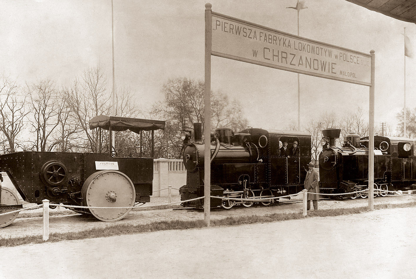 Pierwsza Fabryka Lokomotyw w Chrzanowie - lata 20. XX w. / The First Steam Locomotive Factory in Chrzanów - the 1920s